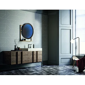 Mosmile Hotel Round Wall 3D Bathroom Mirror