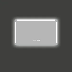 Mosmile Rectangle Anti-fog LED Backlit Light Wall Bathroom Mirror