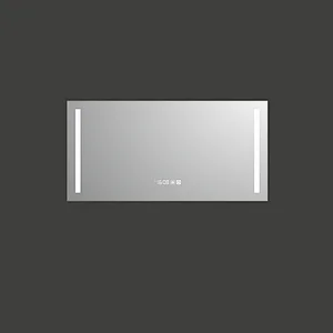 Mosmile Rectangle Wall Home LED Backlit Bathroom Mirror with Defogging