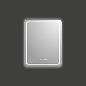 Mosmile Wall Hanging LED Anti-fog Bathroom Mirrors with Lights