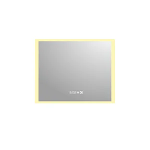 Mosmile Hotel Wall Touch Screen LED Lights Anti-fog Bathroom Mirror
