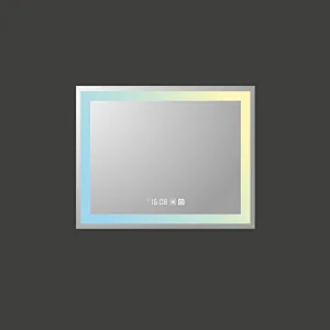 Mosmile Hotel Rectangle Illuminated Dimming LED Bathroom Mirror