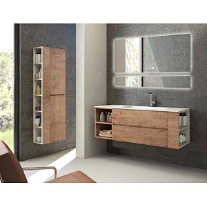 Mosmile Wall Defogging Rectangle LED Lighted Bathroom Mirror