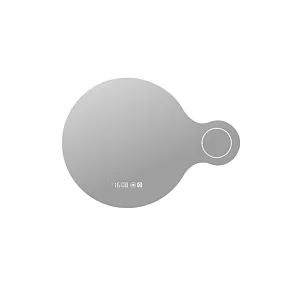 Mosmile Illuminated Magnifying LED Round Bathroom Mirror