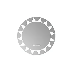 Mosmile Wall Hanging Anti-fog Touch LED Round Bathroom Mirror