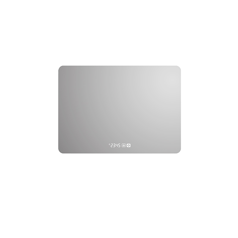 Mosmile Contemporary Wall Framed Anti-fog Bathroom Mirror with LED