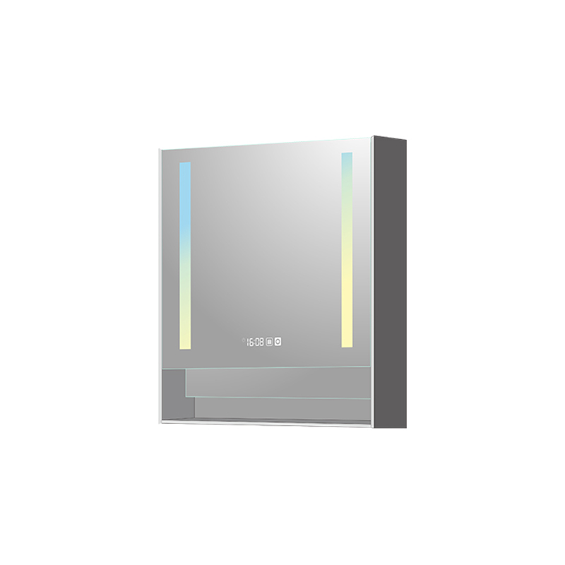 Mosmile Hotel Storage LED Dimming Bathroom Mirror Cabinet