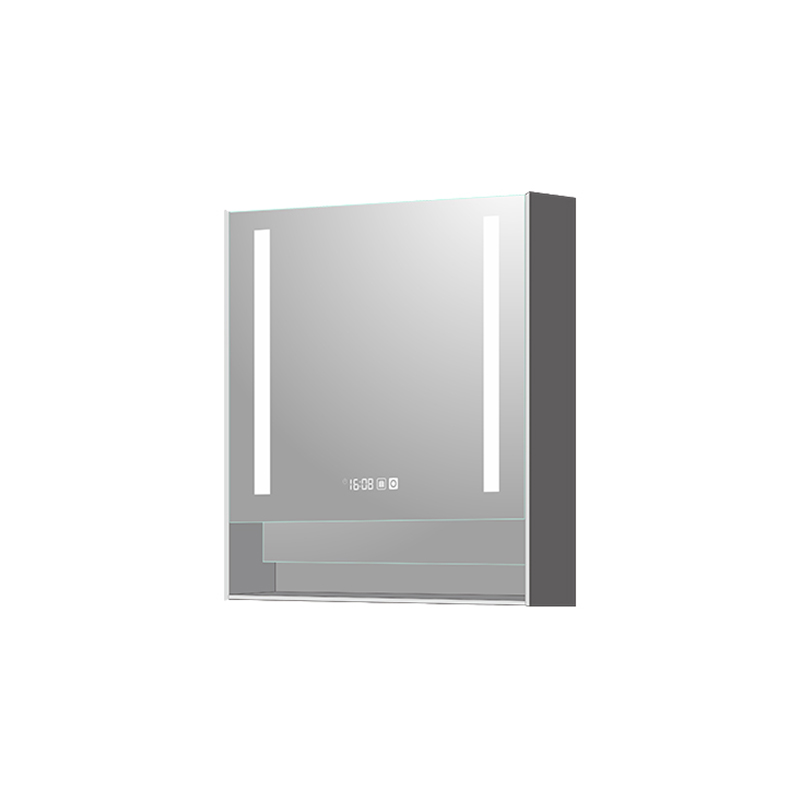 Mosmile Cheap Storage LED Aluminium Bathroom Mirror Cabinet