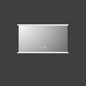Mosmile Hotel Time Display LED Light Panel Bathroom Mirror