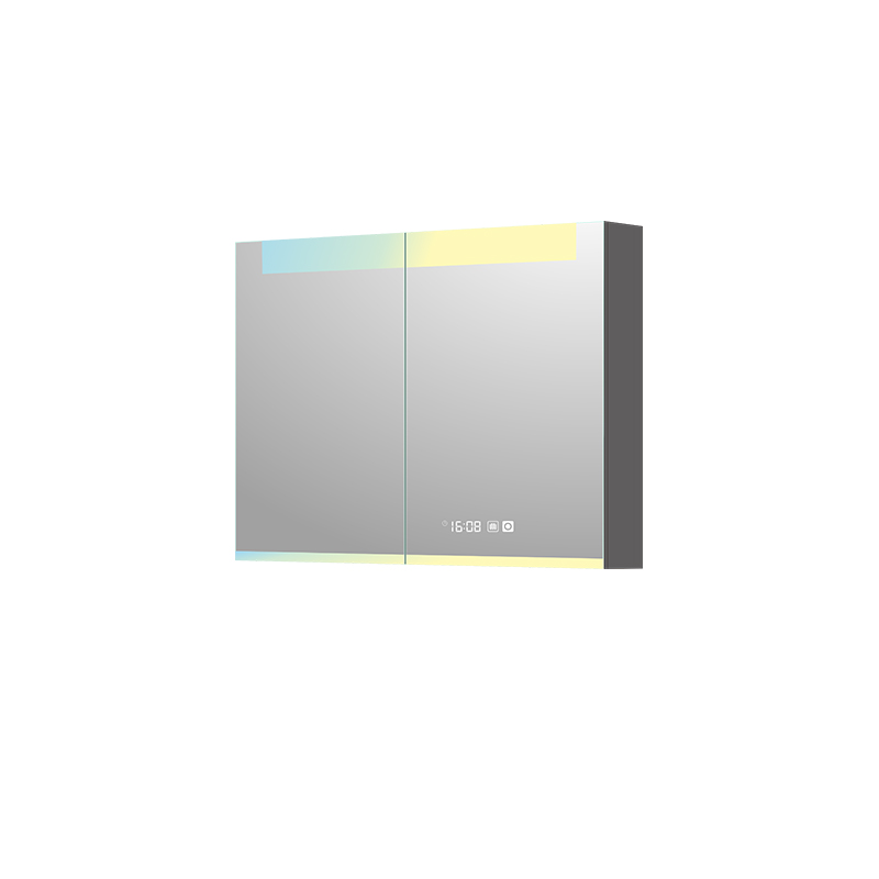 Mosmile Wall Framless LED Illuminated Bathroom Mirror Cabinet