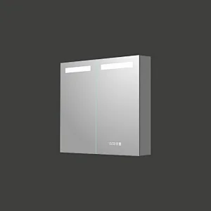 Mosmile Modern Illuminated LED Bathroom Mirror Cabinet