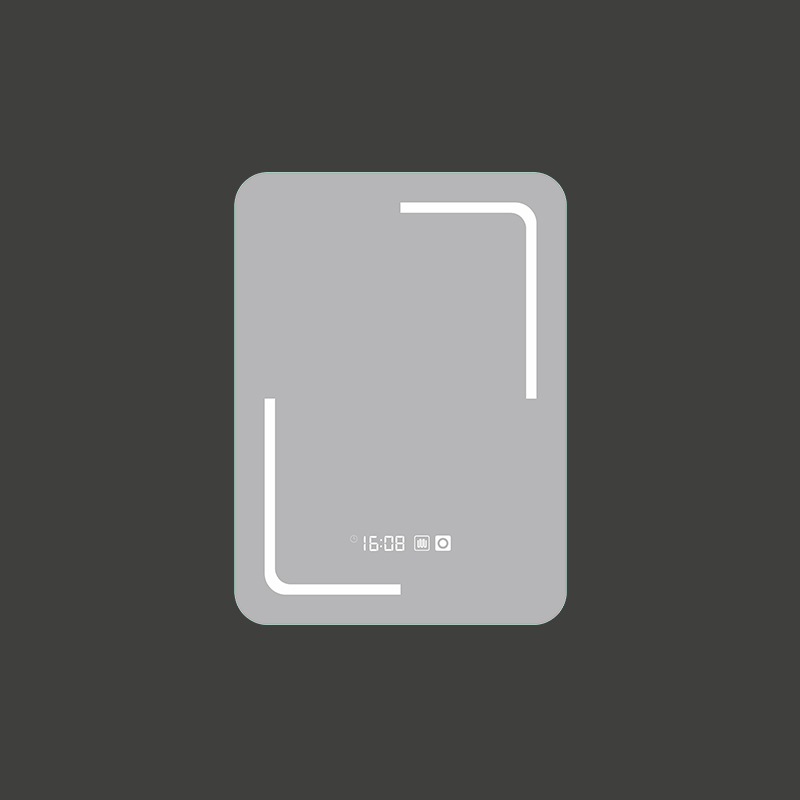 Mosmile Hotel Anti-fog LED Frameless Rectangle Bathroom Mirror