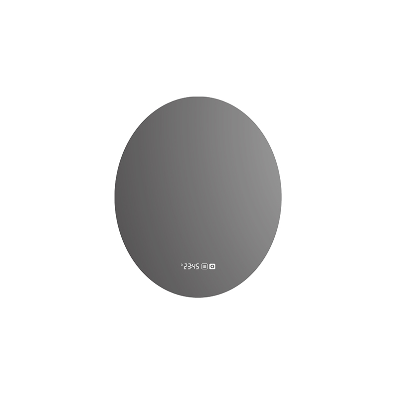 Mosmile Round Wall Defogging Home LED Lights Bathroom Mirror