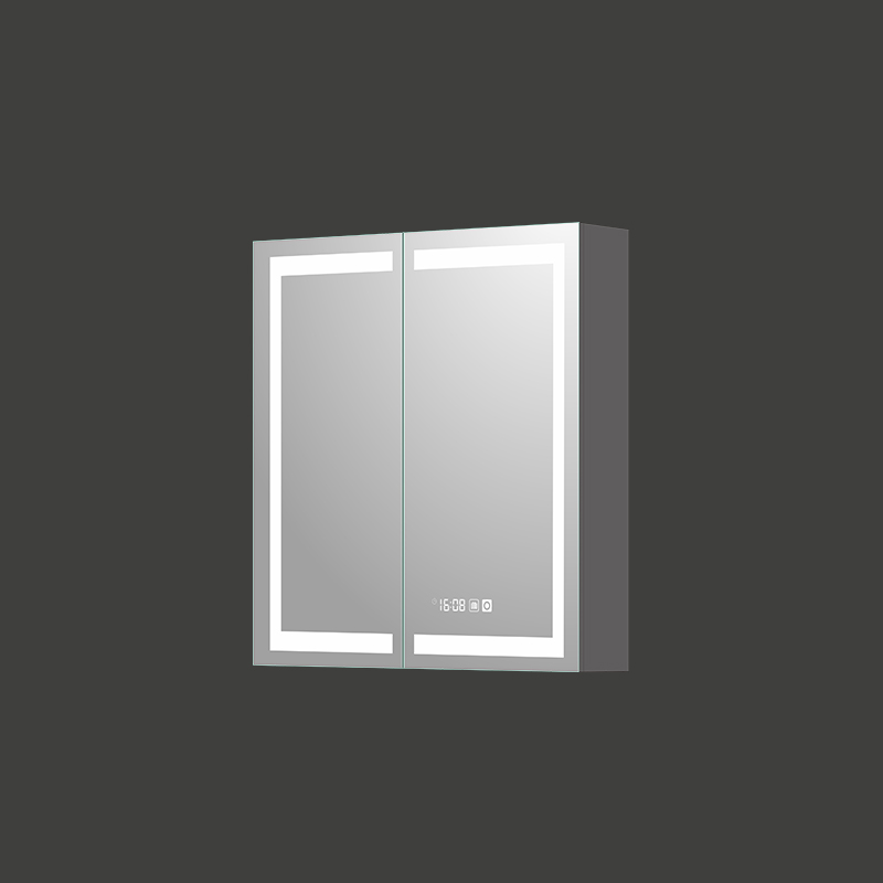 Mosmile Rectangle Wall LED Illuminated Bathroom Mirror Cabinet