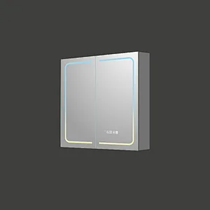 Mosmile Defogging Wall LED Bathroom Mirror Cabinet