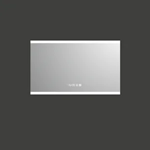 Mosmile Hotel Framed LED Lighted Defogging Bathroom Mirror