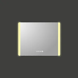 Mosmile Defogging Wall Hotel LED Lights Rectangle Bathroom Mirror