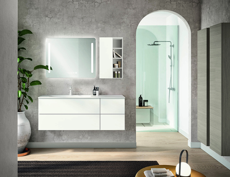 Mosmile Cheap Fog Resistant LED Bathroom Illuminated Mirror