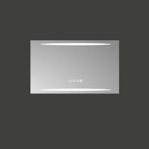 Mosmile Modern Wall Rectangle LED Lights Anti-fog Bathroom Mirror