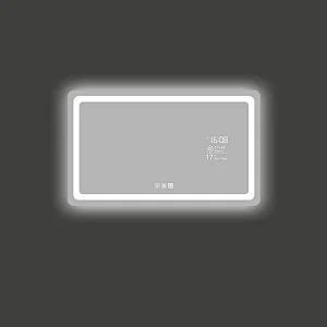 Mosmile Anti-fog Touch Switch LED Light Weather Bathroom Mirror