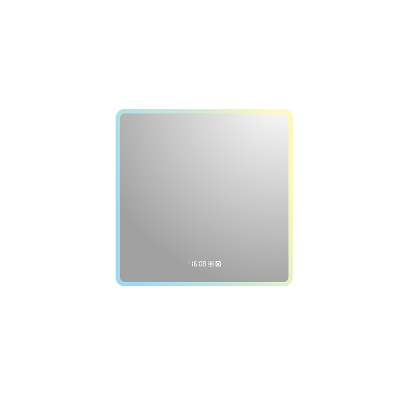 Mosmile Square Anti-fog Dimming LED Light Wall Bathroom Mirror