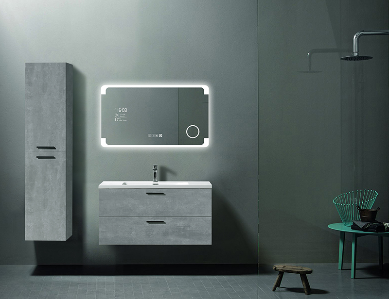 Mosmile Wall Magnifying LED Illuminated Bathroom Mirror