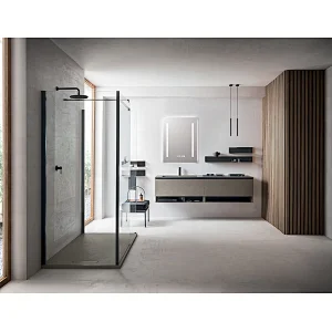 Mosmile Frameless Rectangle LED Light Wall Bathroom Mirror