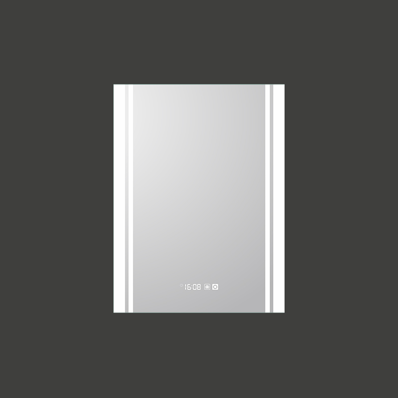 Mosmile Hotel Time Display Wall LED Anti-fog Bathroom Mirror