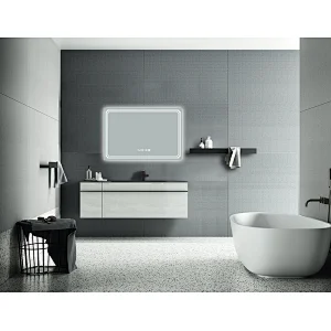 Mosmile Modern LED Anti-fog Rectangle Bathroom Illuminated Mirror