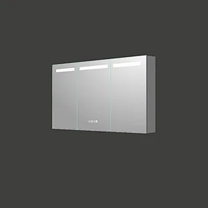 Mosmile Cheap Aluminium LED Light Bathroom Mirror Cabinet