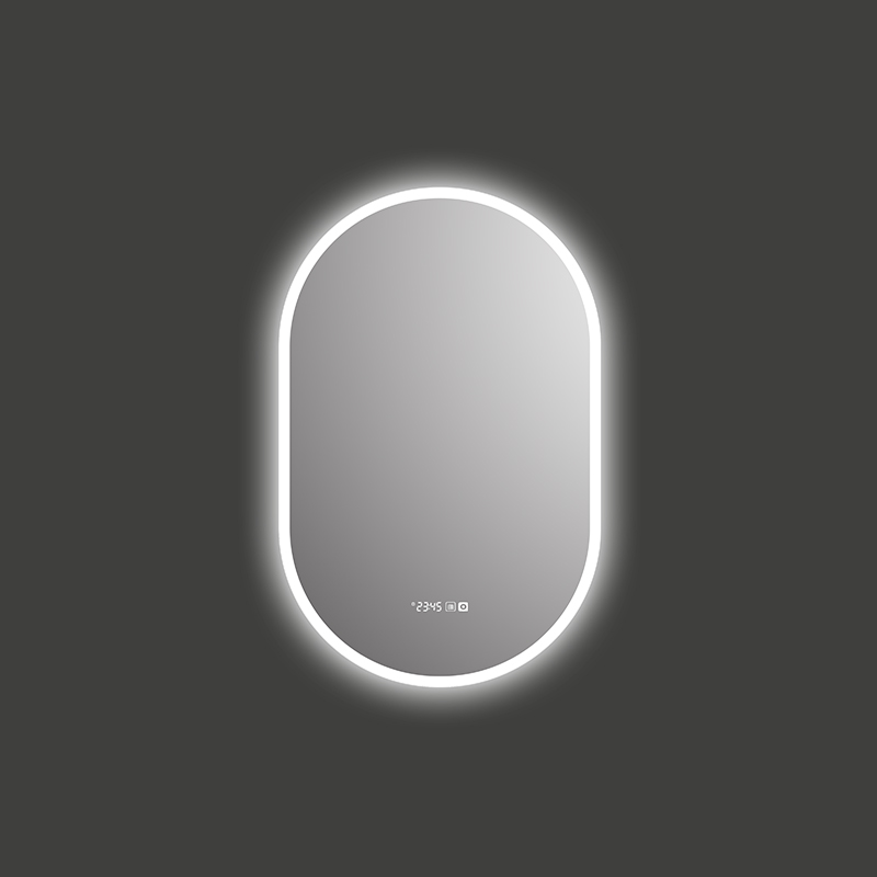 Mosmile Hotel Wall LED Lighted Defogging Bathroom Mirror