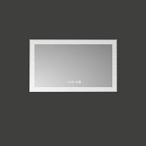 Mosmile Hotel Wall Hanging Anti-fog LED Bathroom Mirror