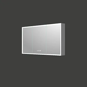 Mosmile Frameless 3 Door LED Bathroom Mirror Cabinet