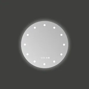 Mosmile Round Anti-fog Backlit Light LED Bathroom Illuminated Mirror