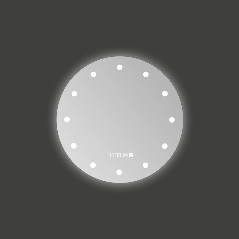 Mosmile Round Anti-fog Backlit Light LED Bathroom Illuminated Mirror