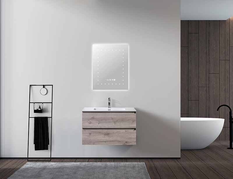 Mosmile Hot Home Defogging Wall LED Lights Bathroom Mirror