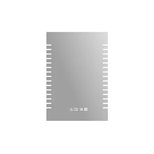 Mosmile Cheap Rectangle Illuminated LED Light Anti-fog Bathroom Mirror