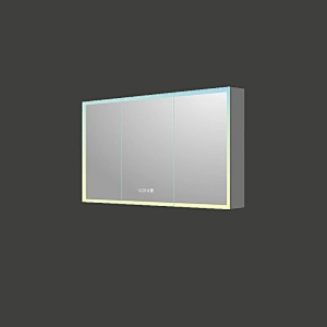 Mosmile Wall Frameless Dimming LED Bathroom Mirror Cabinet