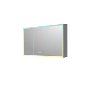 Mosmile Wall Frameless Dimming LED Bathroom Mirror Cabinet
