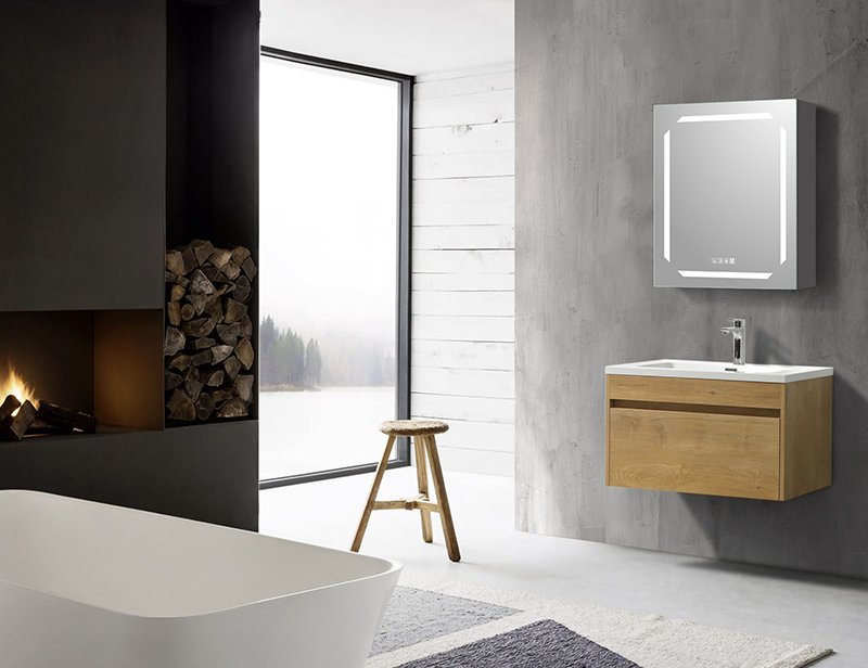 Mosmile Anti-fog LED Illuminated Bathroom Mirror Cabinets