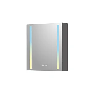 Mosmile Hotel Aluminium LED Bathroom Mirror Cabinet