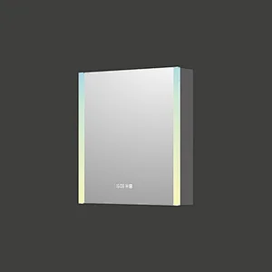 Mosmile Framed LED Dimming Bathroom Mirror Cabinet