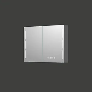 Mosmile Home Framless LED Bathroom Mirror Cabinet
