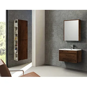 Mosmile Cheap Wooden Bathroom Mirror Cabinet