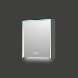 Mosmile Cheap LED Backlit Dimming Bathroom Mirror Cabinet