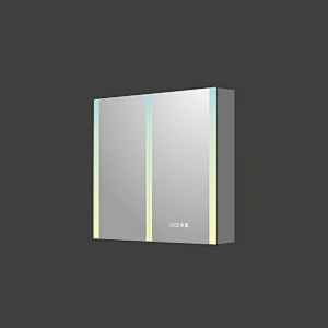 Mosmile Modern Illuminated LED Lights Bathroom Mirror Cabinet