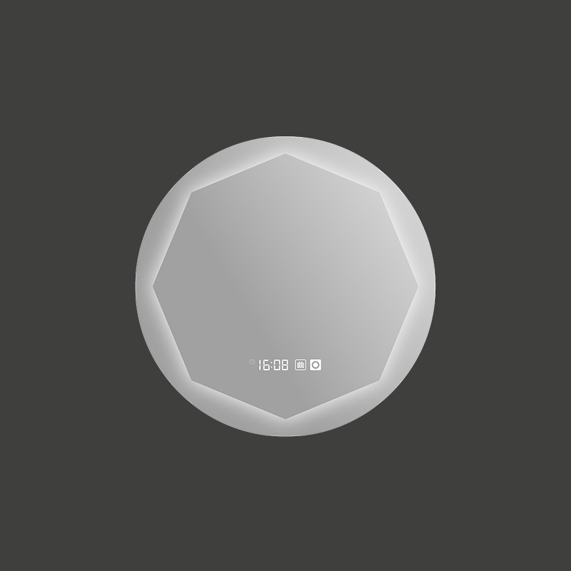 Mosmile Cheap Fog Resistant LED Round Bathroom Illuminated Mirror