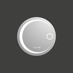 Mosmile Anti-fog Wall Magnifying LED Round Bathroom Mirror