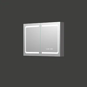 Mosmile Modern LED Lighting Frameless Bathroom Mirror Cabinet