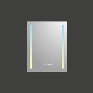 Mosmile Hotel Rectangle Dimming Illuminated LED Light Bathroom Mirror